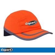 Deluxe Long Peak Bump Cap Hi Vis Orange c/w (01TLB)