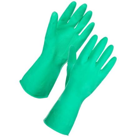 Household Latex Glove Green