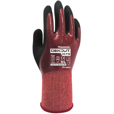 Dexcut Tripple Nitrile 3/4 Waterproof Gloves Cut D